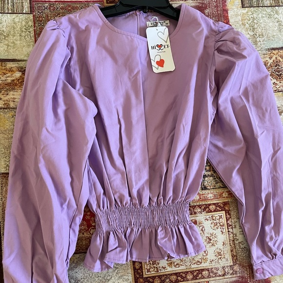 Plaid maxi skirt with long sleeve crop top size small - Picture 7 of 8